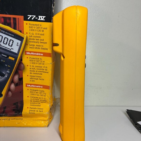 BRAND NEW Fluke 77-IV ACIDC Digital Multimeter 1000V, Auto/Manual ranging. - Picture 4 of 9